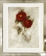 Rose / Radierung im Modellrahmen /Weißgold 1623
