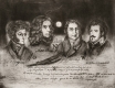 Radierung / Nordsternbund 1659