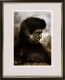 Johnny Cash 1 / Gouache / Druck im Rahmen