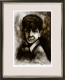 John Lennon 3 / Gouache / Digitaldruck im Rahmen