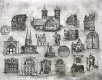 Radierung / Quedlinburg