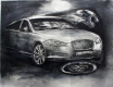 JAGUAR XF-Radierung